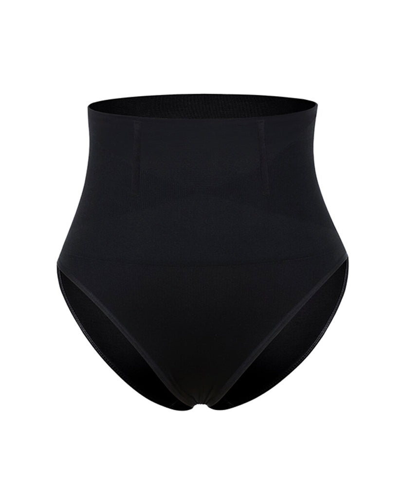 Tummy Tucker- Black Tummy Control Butt Shaping Seamless Panties (Review Size Chart)